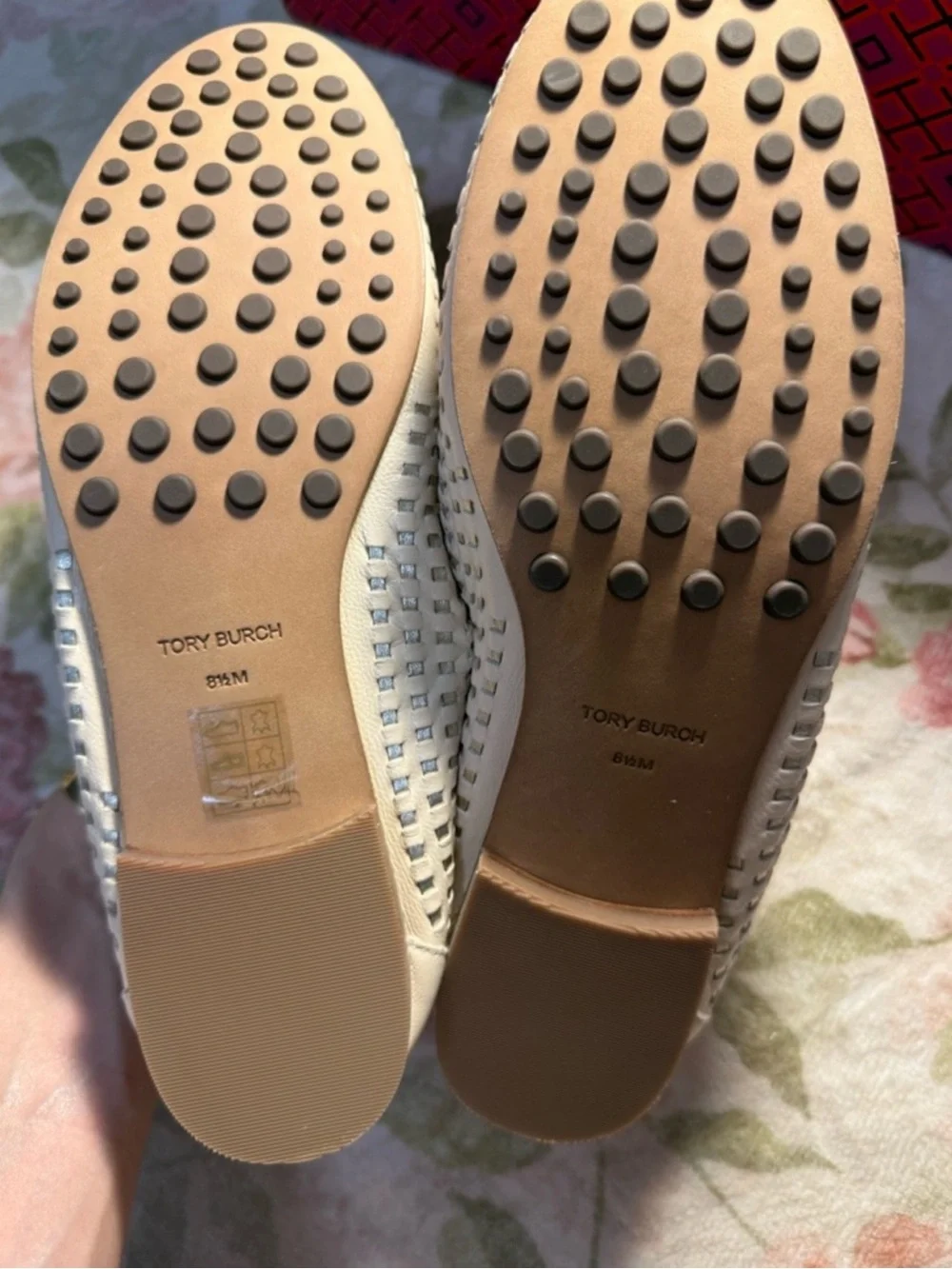 Tory Burch NWT Woven Ballet Loafer $378 Sz 8.5